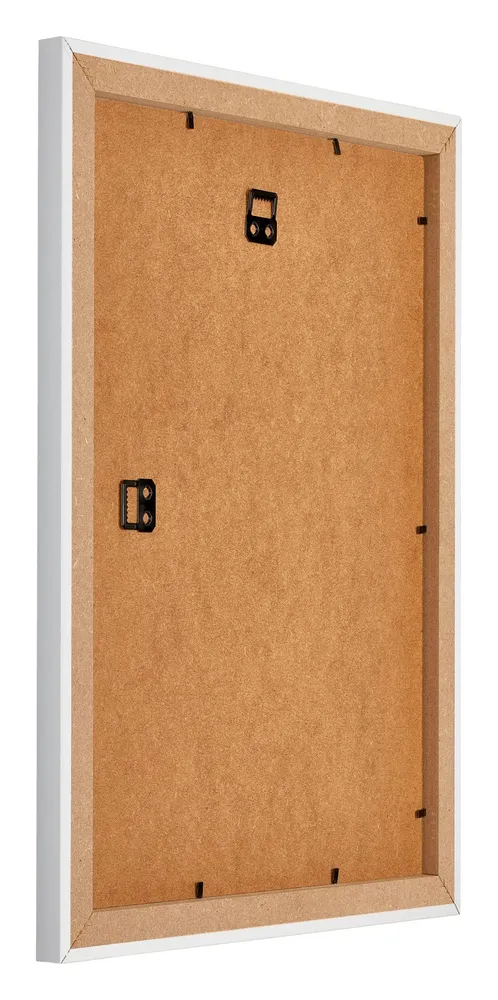 Bilderrahmen 30x40 cm - Weiss Hochglanz - MDF - Mura