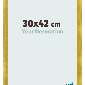 Bilderrahmen 30x42 cm - Gold Vintage - MDF - Pisa