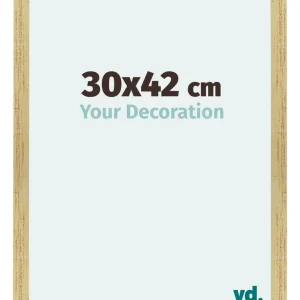 Bilderrahmen 30x42 cm - Goldglanz - MDF - Mura