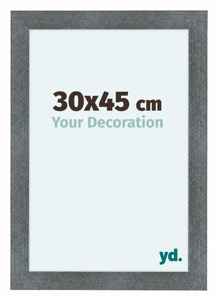 Bilderrahmen 30x45 cm - Eisen Gewischt - MDF - Como
