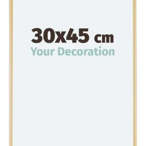 Bilderrahmen 30x45 cm - Gold Vintage - Aluminium - Kent