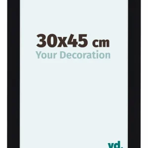 Bilderrahmen 30x45 cm - Schwarz Hochglanz - MDF - Como