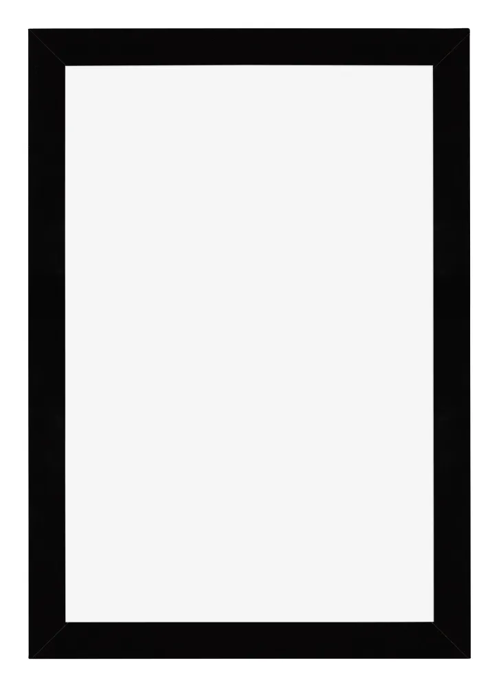 Bilderrahmen 30x45 cm - Schwarz Hochglanz - MDF - Mura