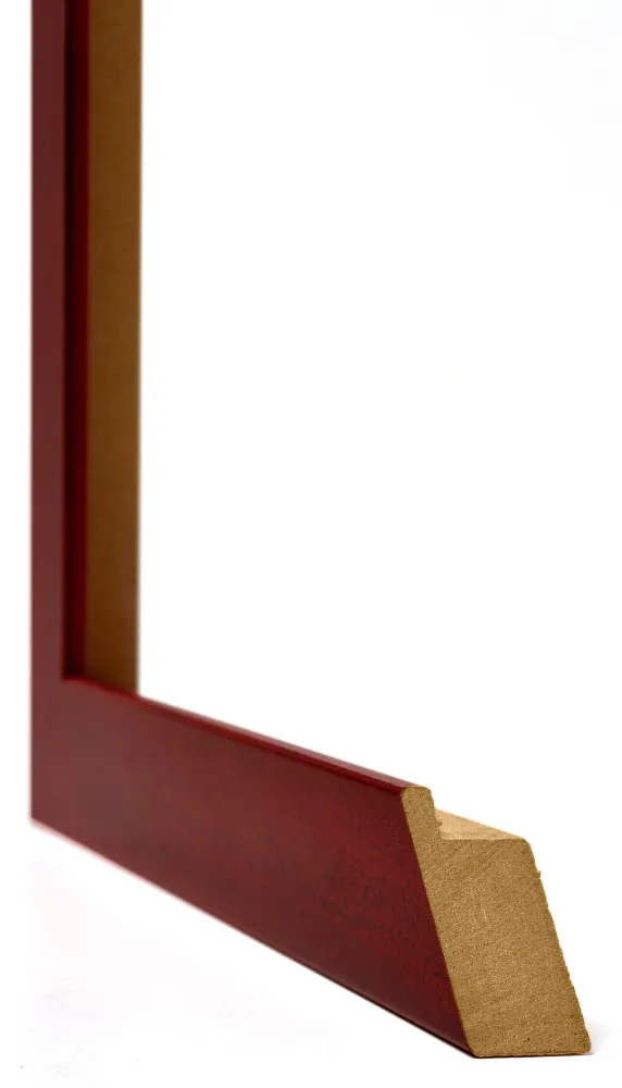 Bilderrahmen 30x45 cm - Weinrot Gewischt - MDF - Mura