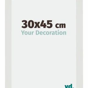 Bilderrahmen 30x45 cm - Weiss Matt - MDF - Mura