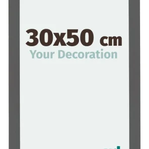 Bilderrahmen 30x50 cm - Antrazit - MDF - Mura