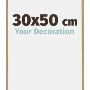 Bilderrahmen 30x50 cm - Buche Hell - Kunststoff - Evry