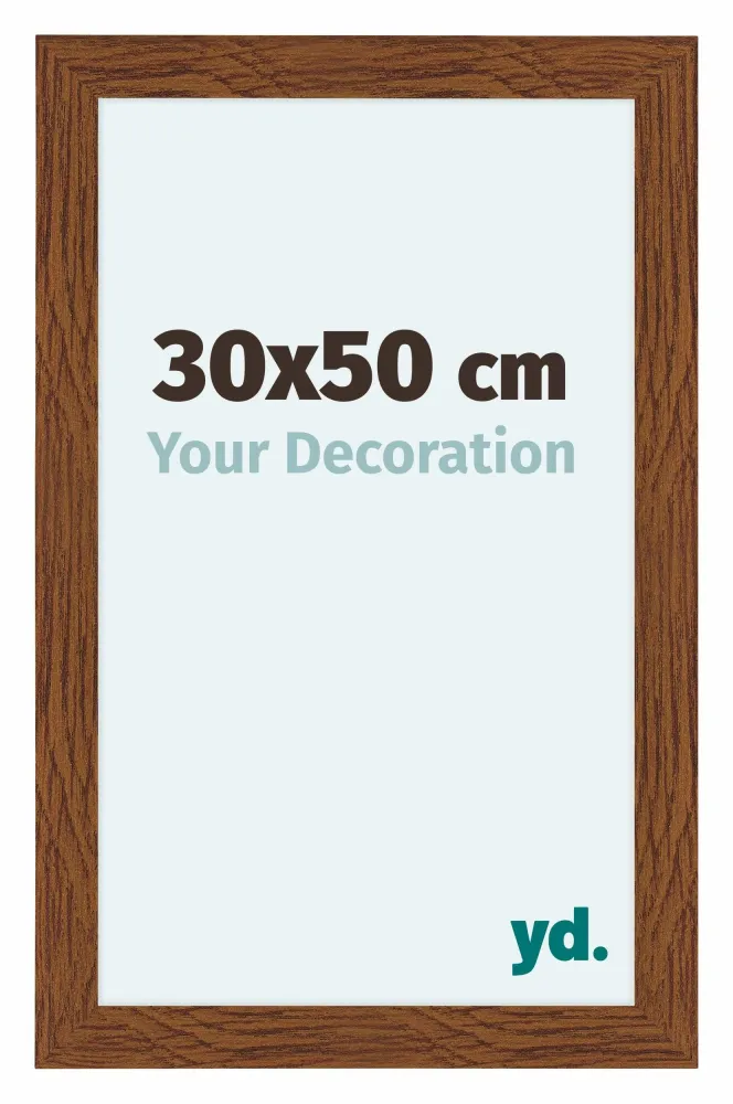 Bilderrahmen 30x50 cm - Eiche Rustikal - MDF - Como