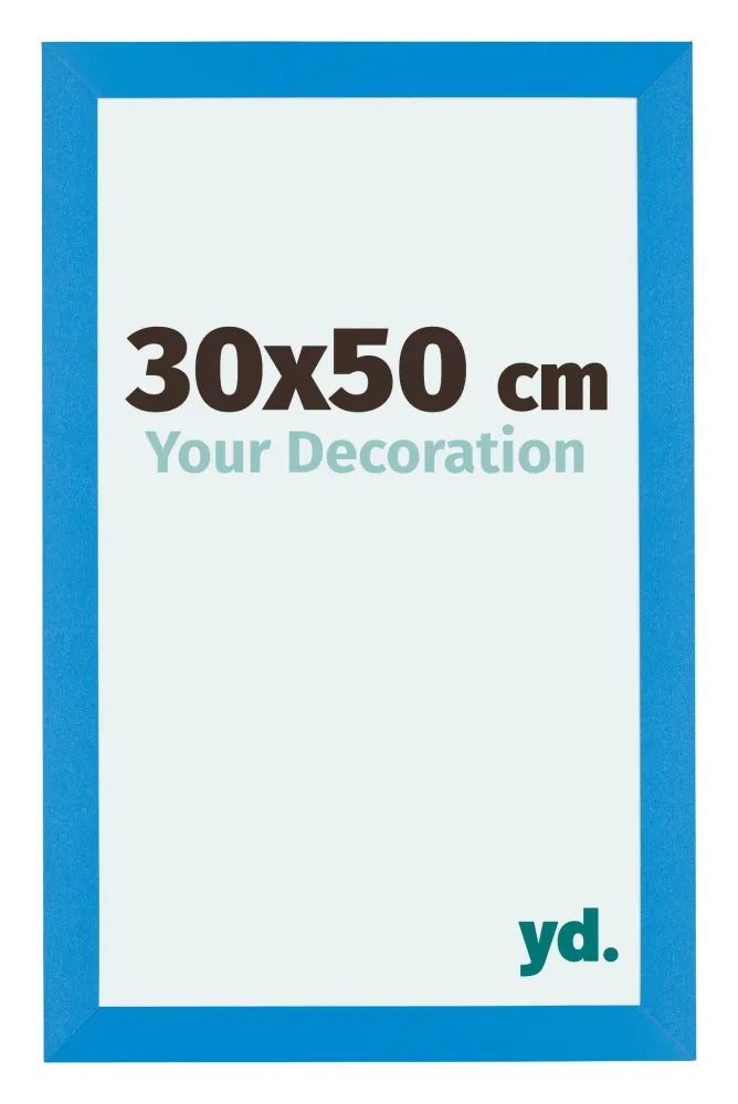 Bilderrahmen 30x50 cm - Hellblau - MDF - Mura