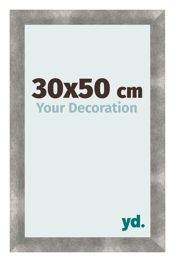 Bilderrahmen 30x50 cm - Metall Vintage - MDF - Pisa