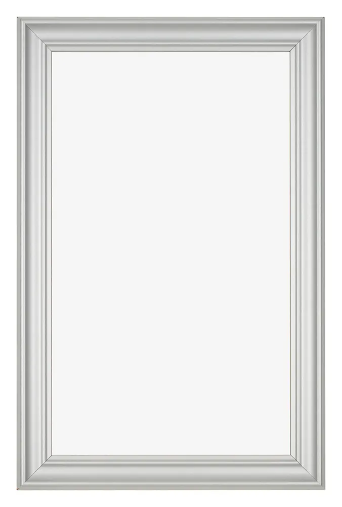 Bilderrahmen 30x50 cm - Silber Matt - MDF - Lazio