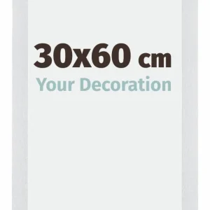 Bilderrahmen 30x60 cm - Aluminium - Gebürstet - MDF - Mura