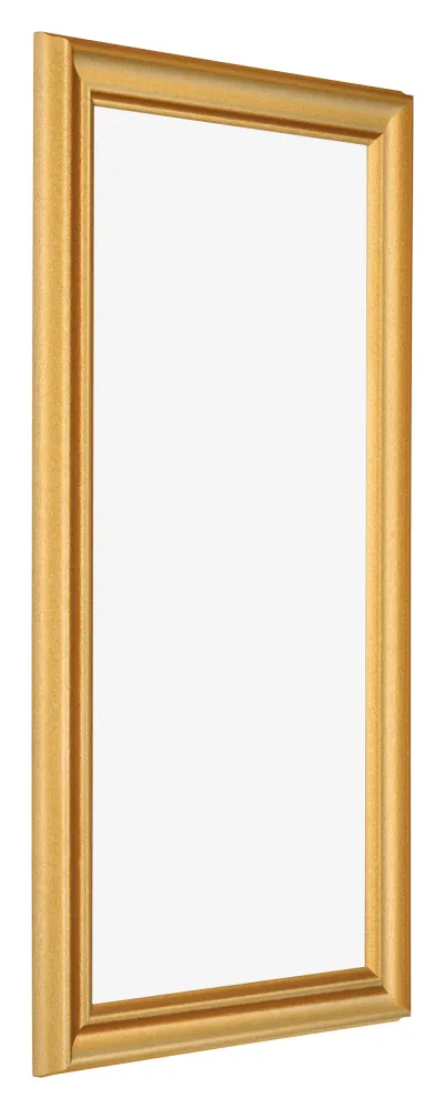 Bilderrahmen 30x60 cm - Gold Matt - MDF - Lazio