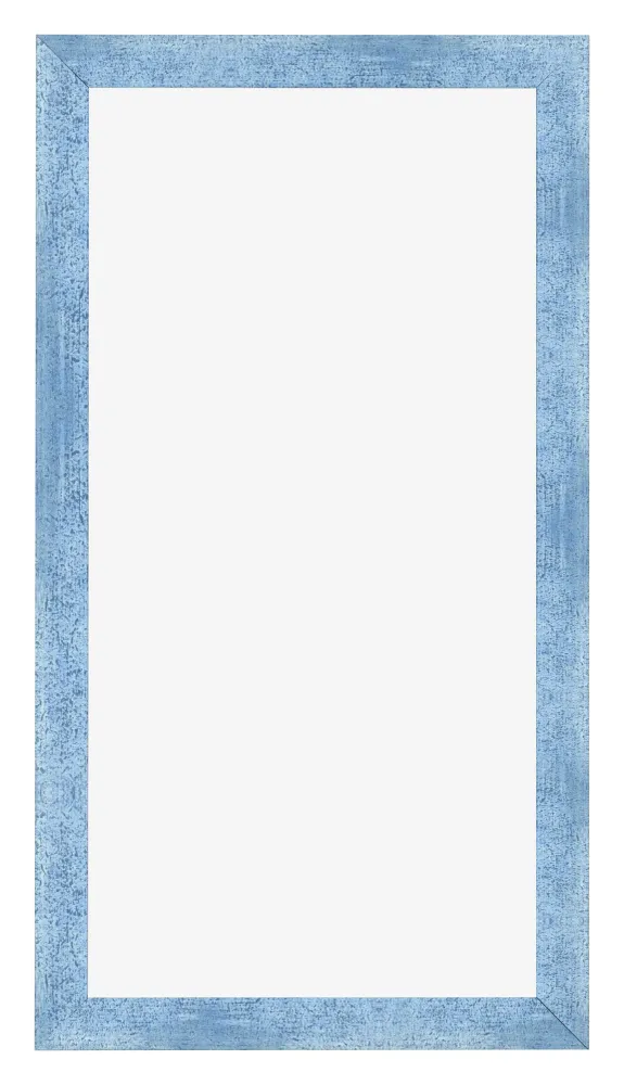 Bilderrahmen 30x60 cm - Hellblau Gewischt - MDF - Pisa