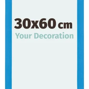 Bilderrahmen 30x60 cm - Hellblau - MDF - Mura