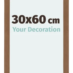 Bilderrahmen 30x60 cm - Kupfer Dekor - MDF - Mura