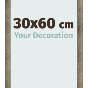 Bilderrahmen 30x60 cm - Metall Vintage - MDF - Bologna