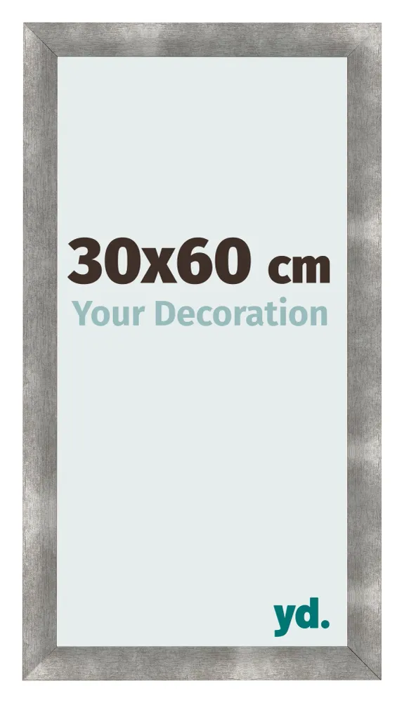 Bilderrahmen 30x60 cm - Metall Vintage - MDF - Pisa