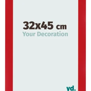 Bilderrahmen 32x45 cm - Rot - MDF - Pisa