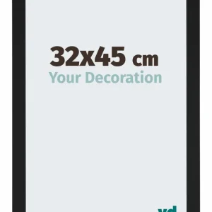 Bilderrahmen 32x45 cm - Schwarz Matt - MDF - Catania