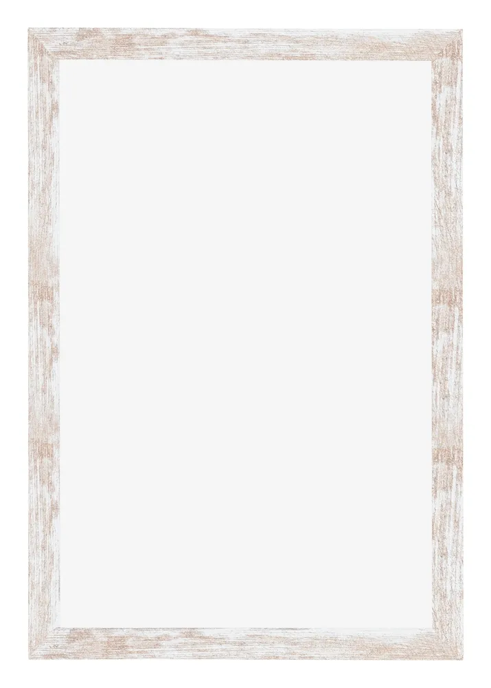 Bilderrahmen 32x45 cm - White Wash - MDF - Catania