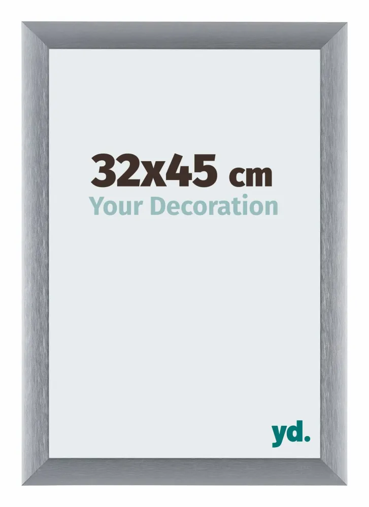 Bilderrahmen 32x45cm Silber Gebürstet Aluminium Tucson