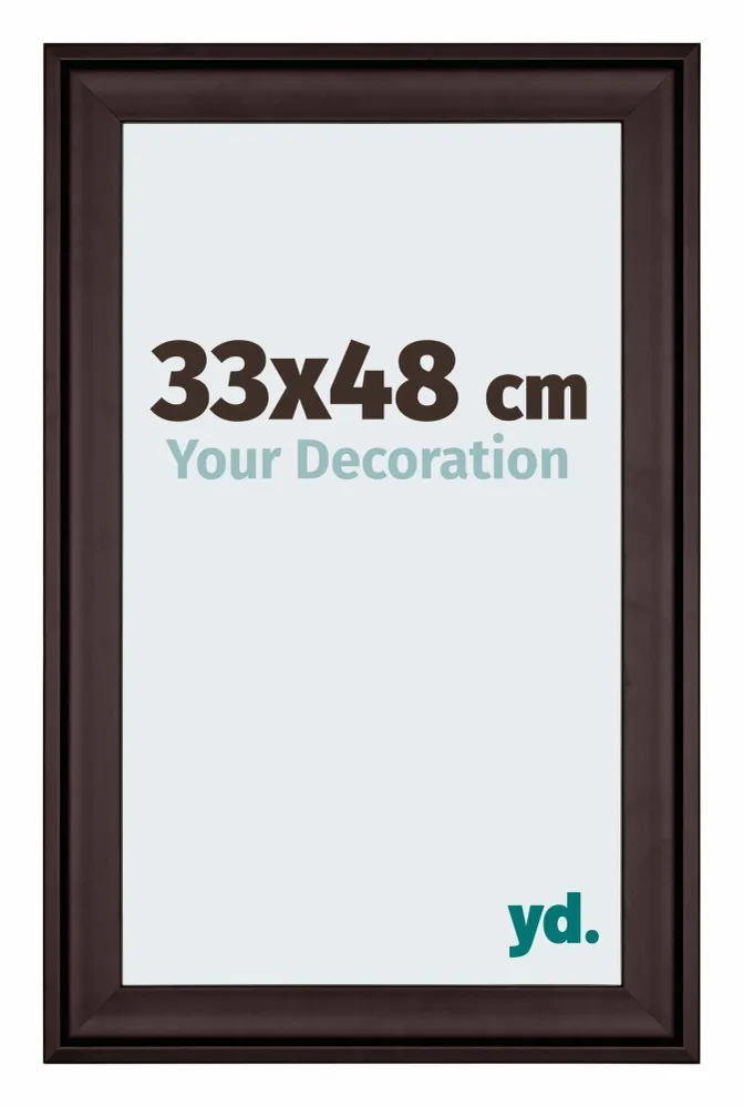 Bilderrahmen 33x48 cm - Braun - Holz - Birmingham