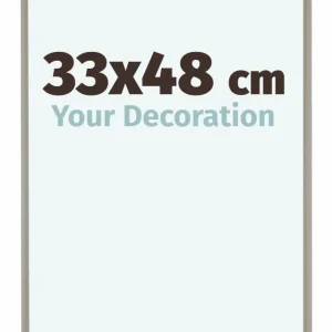 Bilderrahmen 33x48 cm - Champagner - Aluminium - Kent
