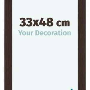 Bilderrahmen 33x48 cm - Eiche Dunkel - MDF - Como