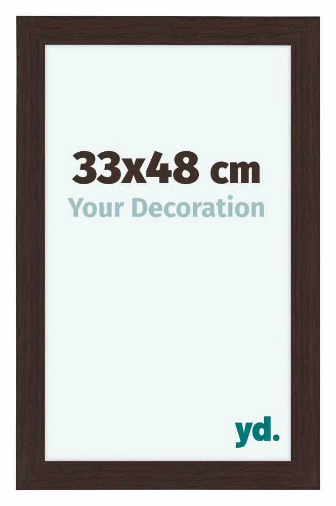 Bilderrahmen 33x48 cm - Eiche Dunkel - MDF - Como
