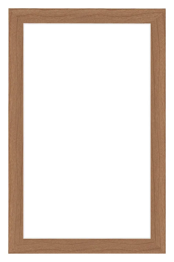 Bilderrahmen 33x48 cm - Nussbaum Hell - MDF - Como