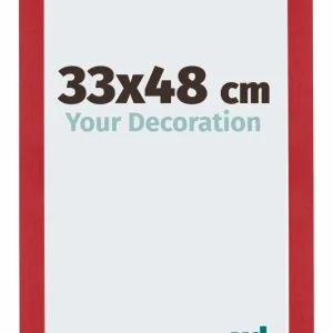 Bilderrahmen 33x48 cm - Rot - MDF - Mura