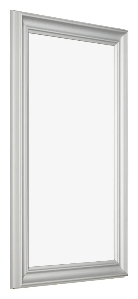 Bilderrahmen 33x48 cm - Silber Matt - MDF - Lazio