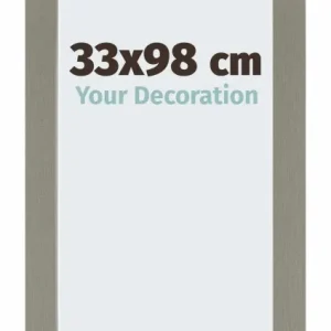 Bilderrahmen 33x98 cm - Antrazit - MDF - Mura