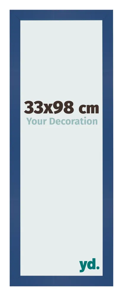 Bilderrahmen 33x98 cm - Dunkelblau - MDF - Bologna