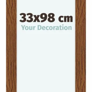 Bilderrahmen 33x98 cm - Eiche Rustikal - MDF - Como