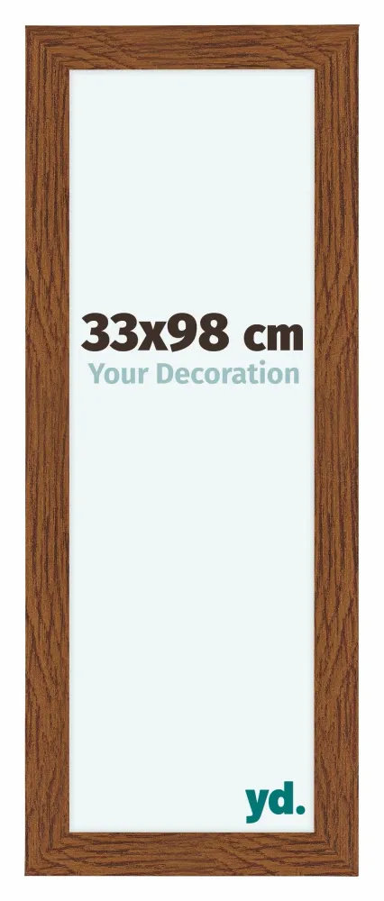 Bilderrahmen 33x98 cm - Eiche Rustikal - MDF - Como