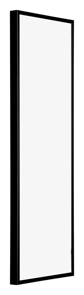 Bilderrahmen 33x98 cm - Schwarz Hochglanz - Aluminium - Kent