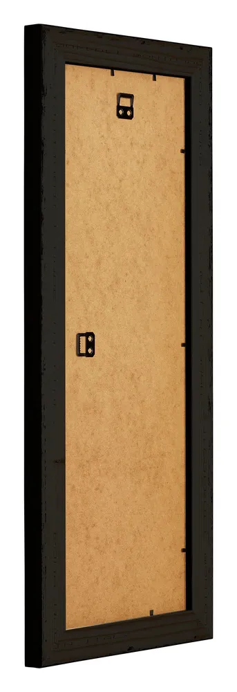 Bilderrahmen 33x98 cm - Schwarz Silber Poliert - Holz - Birmingham