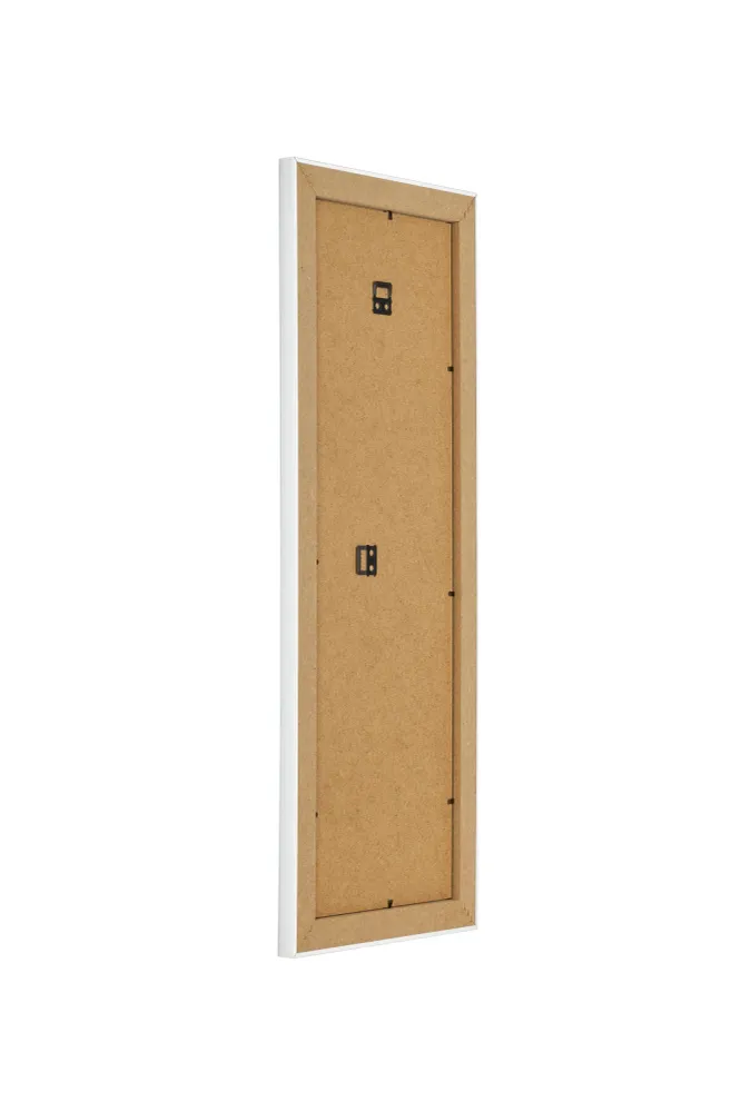 Bilderrahmen 33x98 cm - Weiß Hochglanz - MDF - Pisa