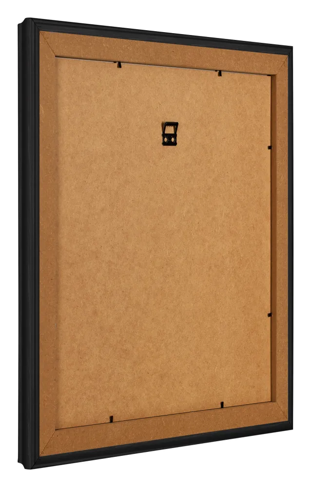 Bilderrahmen 35x35 cm - Schwarz Gemasert - MDF - Lazio