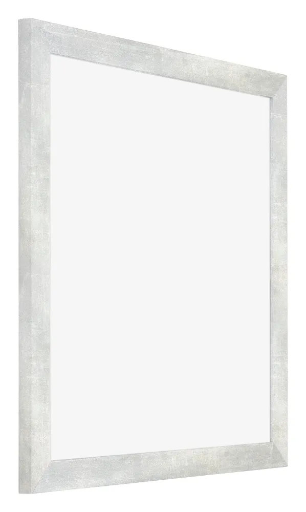 Bilderrahmen 35x35 cm - Silberglanz Vintage - MDF - Mura