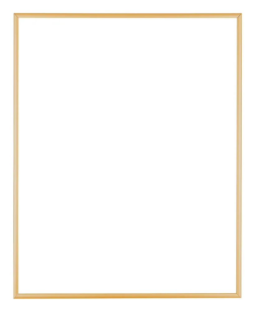 Bilderrahmen 35x45 cm - Gold Vintage - Aluminium - Kent