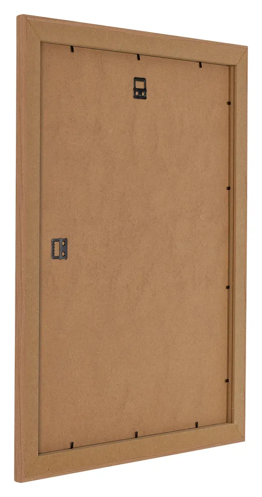 Bilderrahmen 35x45 cm - Nussbaum Hell - MDF - Como
