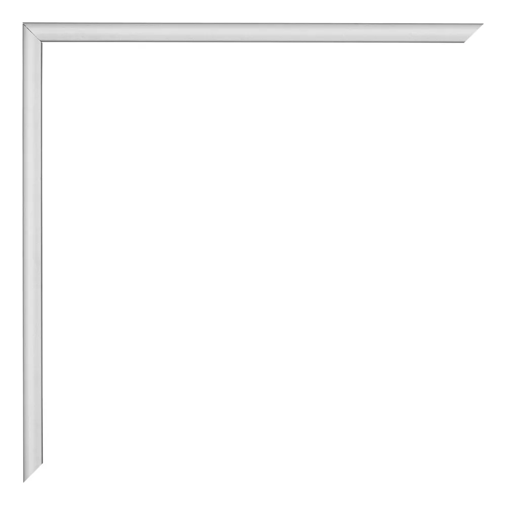 Bilderrahmen 35x45 cm - Silber Matt - Aluminium - Kent