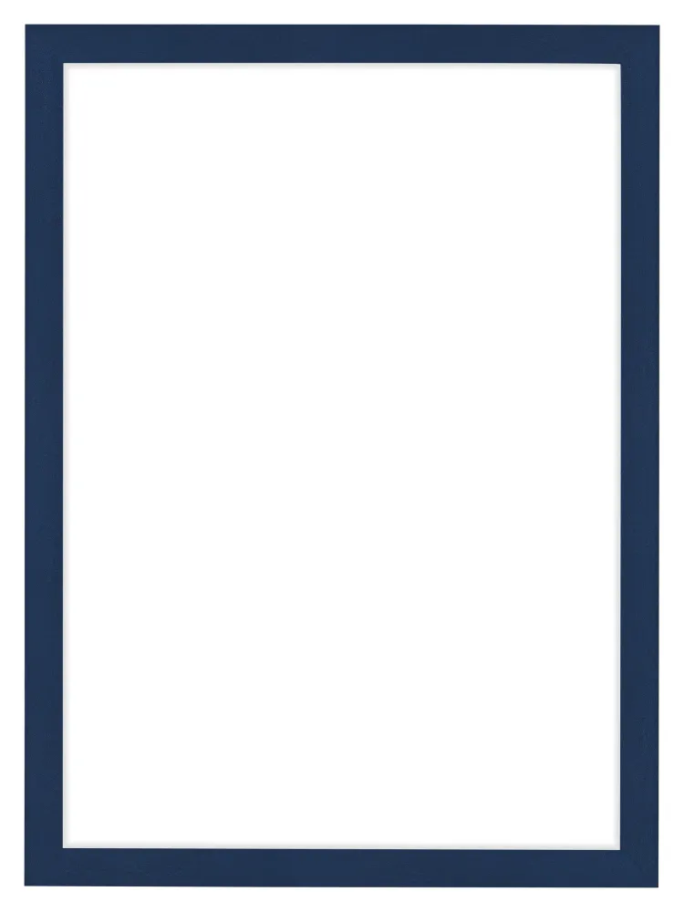 Bilderrahmen 35x50 cm - Dunkelblau Gewischt - MDF - Como