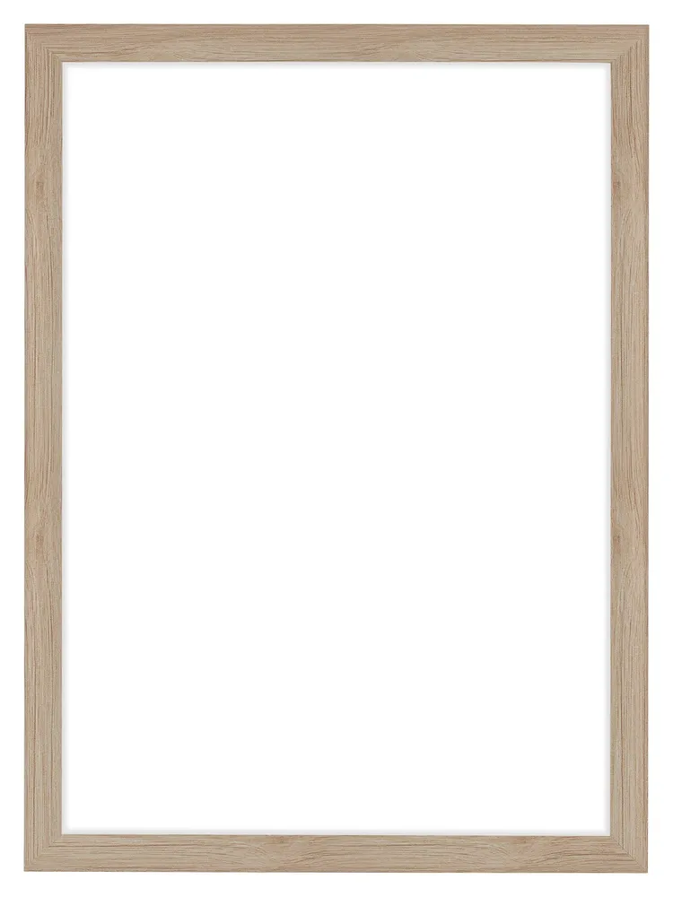 Bilderrahmen 35x50 cm - Eiche Hell - MDF - Como