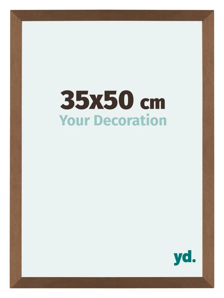 Bilderrahmen 35x50 cm - Kupfer Dekor - MDF - Mura