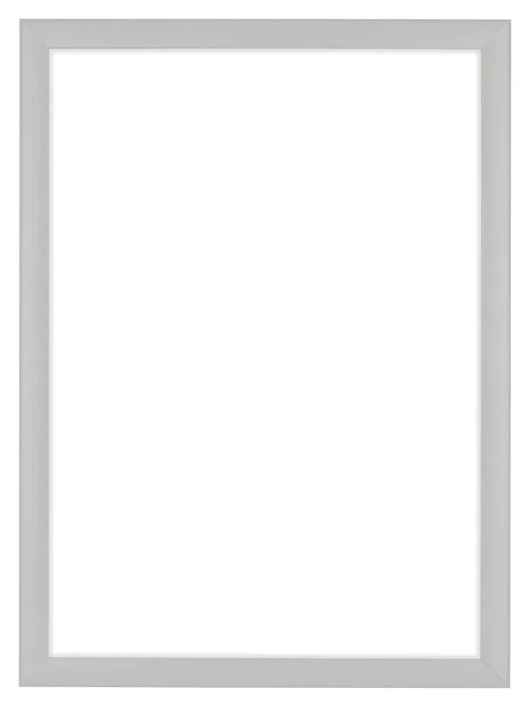 Bilderrahmen 35x50 cm - Weiß Gemasert - MDF - Como