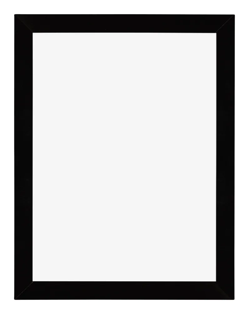 Bilderrahmen 36x48 cm - Schwarz Hochglanz - MDF - Mura